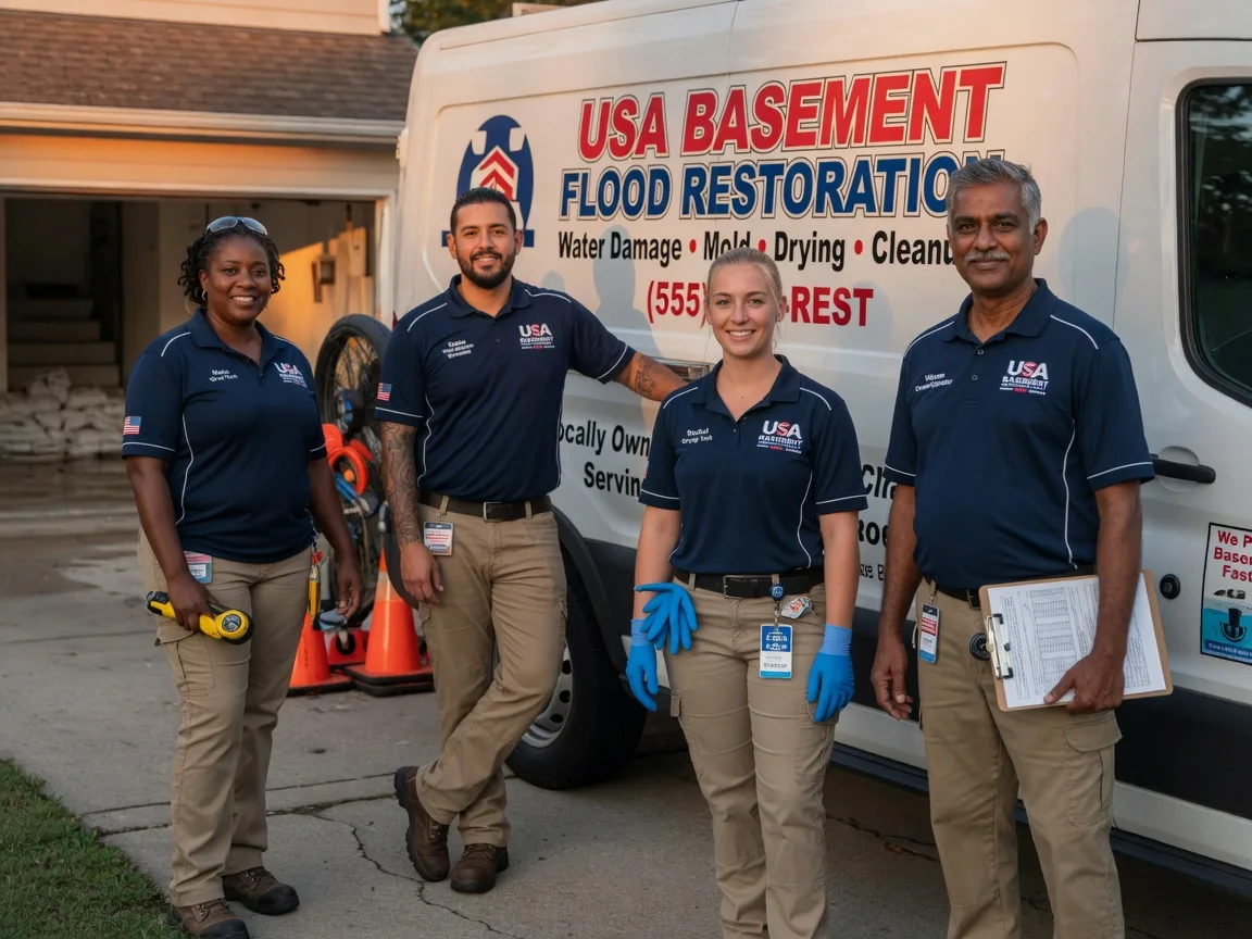 Basement Flood Cleanup company in Angola, LA
